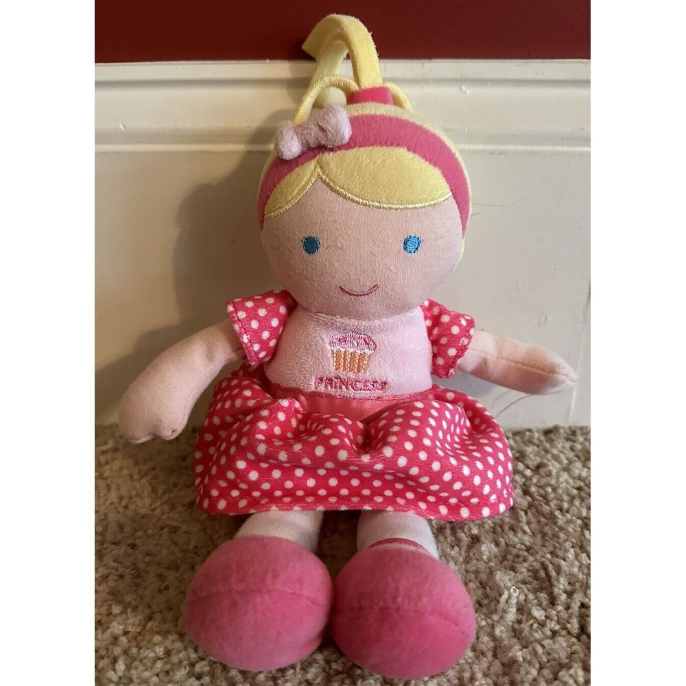 CHILD OF MINE CARTER'S Cupcake PRINCESS‎ Pink BABY DOLL PLUSH Blond 2013